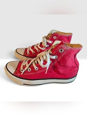 Converse Red High Top Sneakers – Women’s Size 7.5